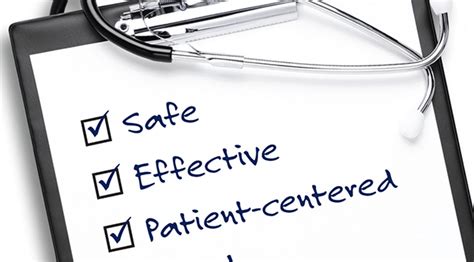 quality and safety are healthcare